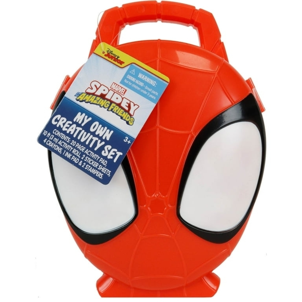 My Own Creativity Set with Spiderman Carrying Case, Kids Ages 3+ Spider-Man NWT - Picture 2 of 7